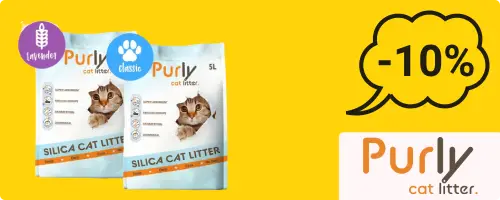 10% de réduction sur la nourriture pour chat Purly